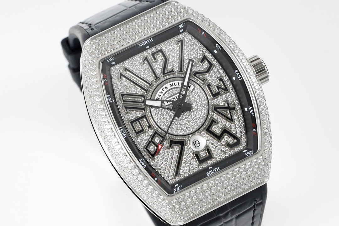 Franck Muller V45 Vanguard 45mm Black – Swiss 1:1 Grade Watch - Image 5
