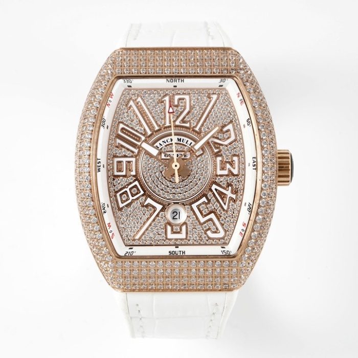 Franck Muller V45 Vanguard 45mm White – Swiss 1:1 Grade Watch