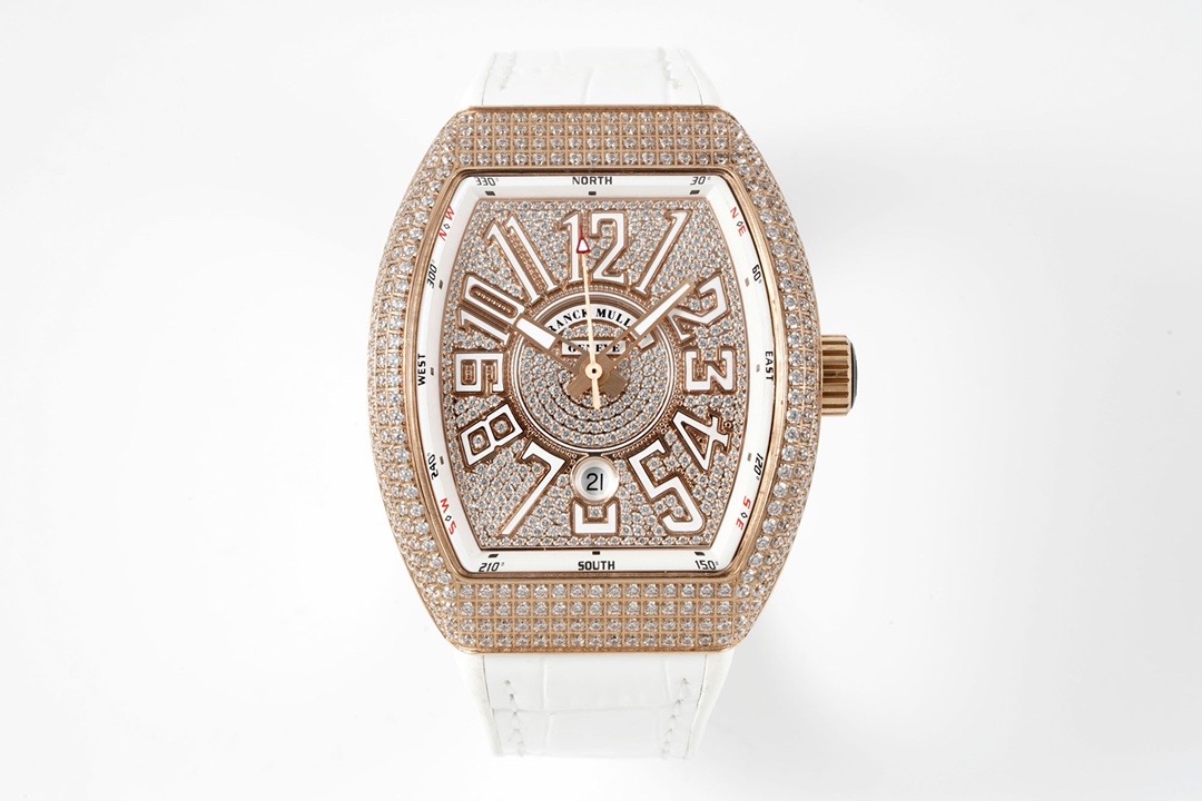 Franck Muller V45 Vanguard 45mm White – Swiss 1:1 Grade Watch - Image 2