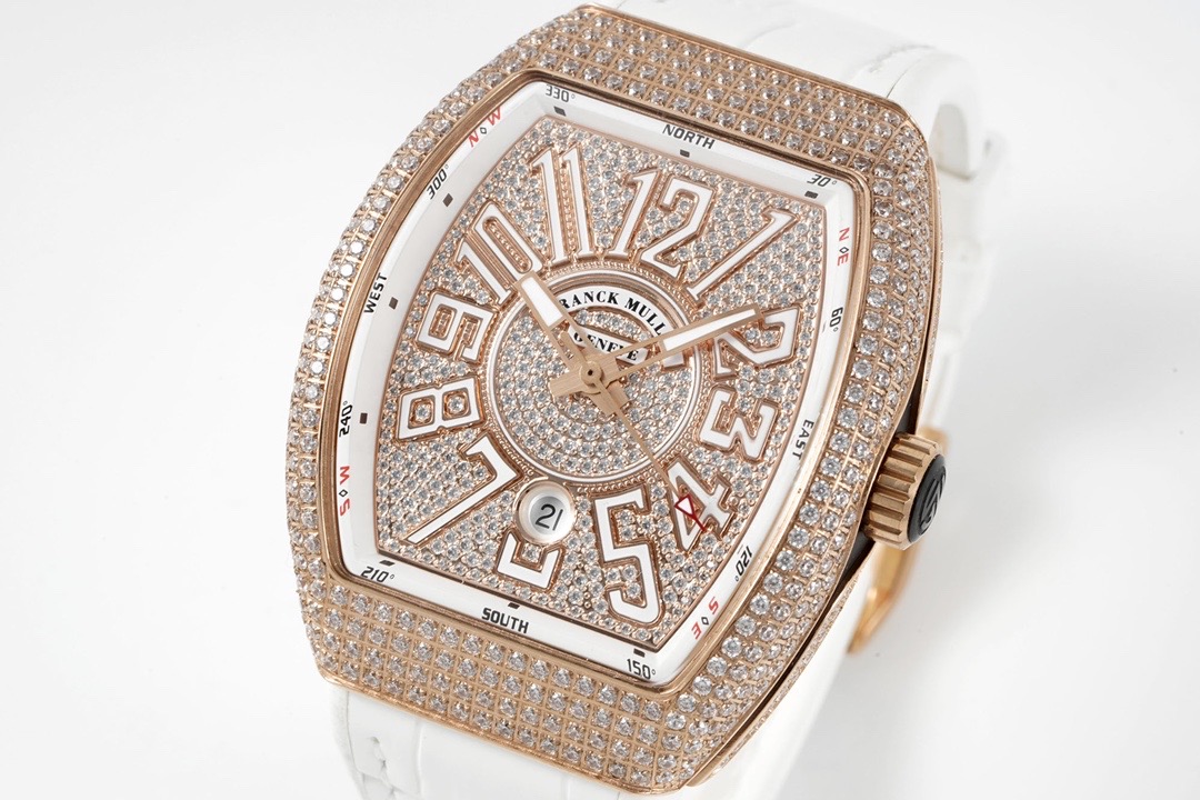 Franck Muller V45 Vanguard 45mm White – Swiss 1:1 Grade Watch - Image 3