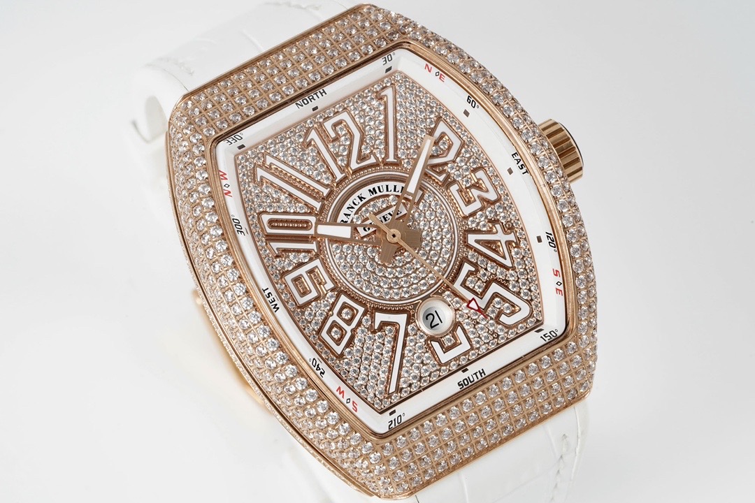 Franck Muller V45 Vanguard 45mm White – Swiss 1:1 Grade Watch - Image 4