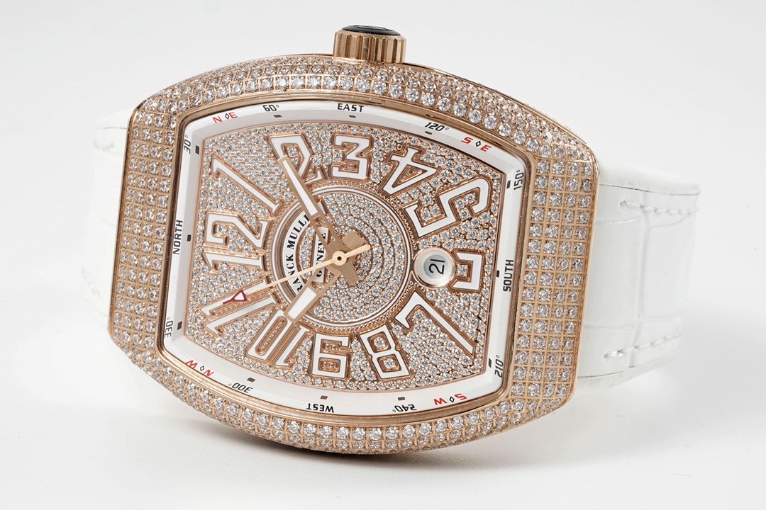 Franck Muller V45 Vanguard 45mm White – Swiss 1:1 Grade Watch - Image 6