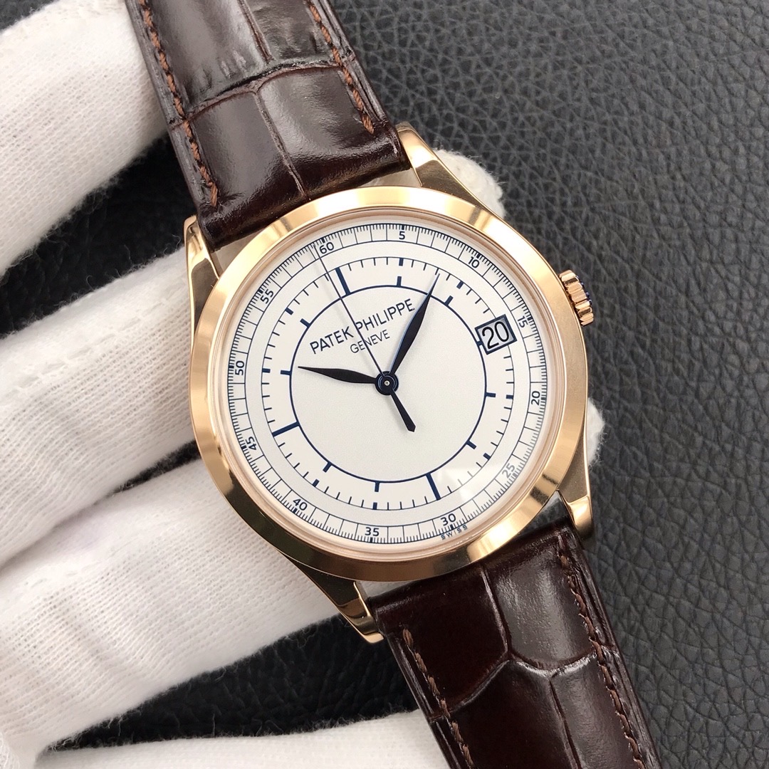 Patek Philippe Calatrava 5296 38.5mm Rose Gold – Swiss 1:1 Grade Watch - Image 3