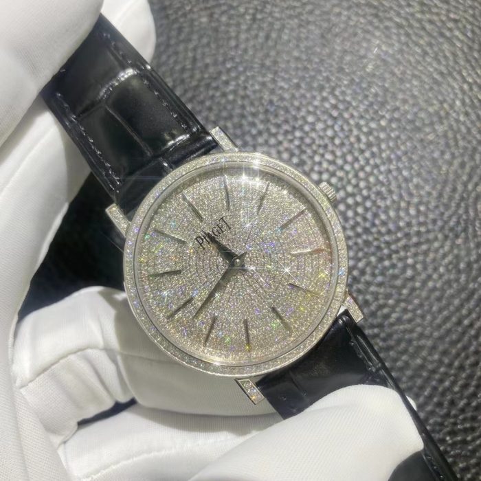 Piaget Altiplano G0A36129 Full Diamond Custom – 38mm Swiss Automatic Watch