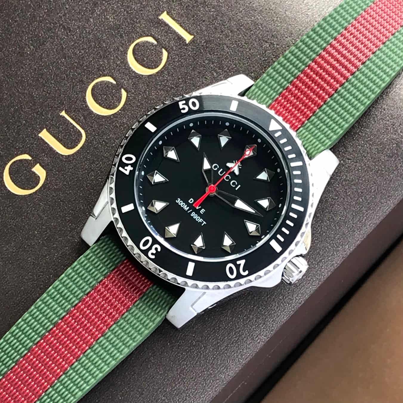 Gucci Dive Premium Master Grade Japanese Quartz Men’s Watch - Image 4