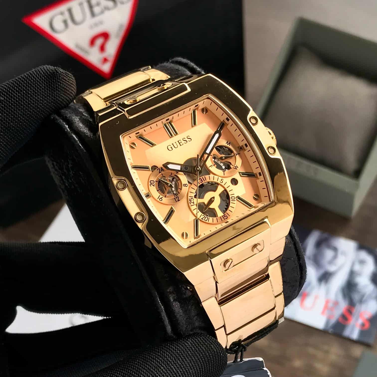 Guess GW0454G2N Stainless Steel Gold Tone Chronograph Men’s Watch - Image 4