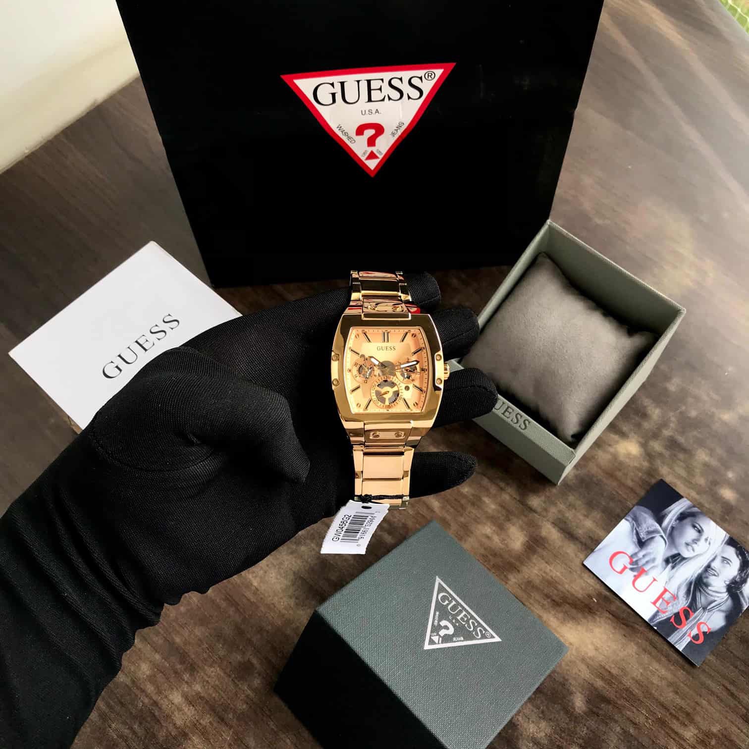 Guess GW0454G2N Stainless Steel Gold Tone Chronograph Men’s Watch - Image 6