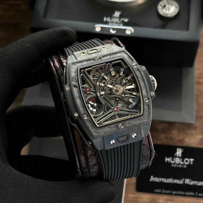 Hublot Spirit of Big Bang Tourbillon Carbon Black 42mm Swiss 1:1 Grade Automatic Men’s Watch