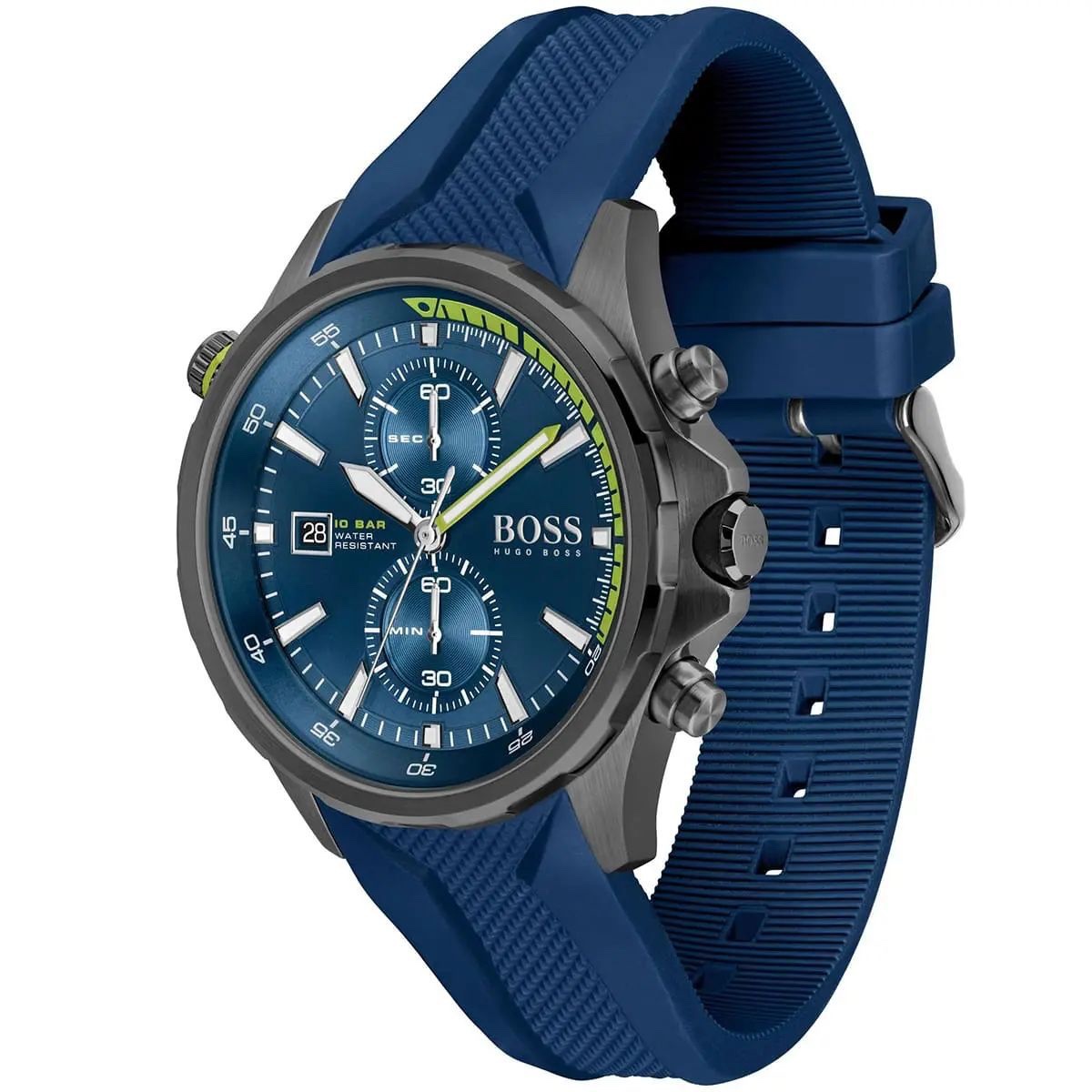 Hugo Boss Globetrotter 1513821 Chronograph Authentic Men’s Watch - Image 3