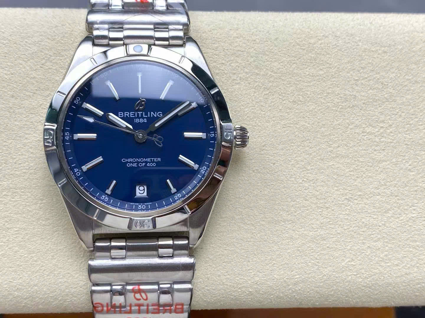 Breitling Chronomat Automatic A10380101C1A1 Blue Dial 36mm – Swiss 1:1 Grade Watch - Image 2