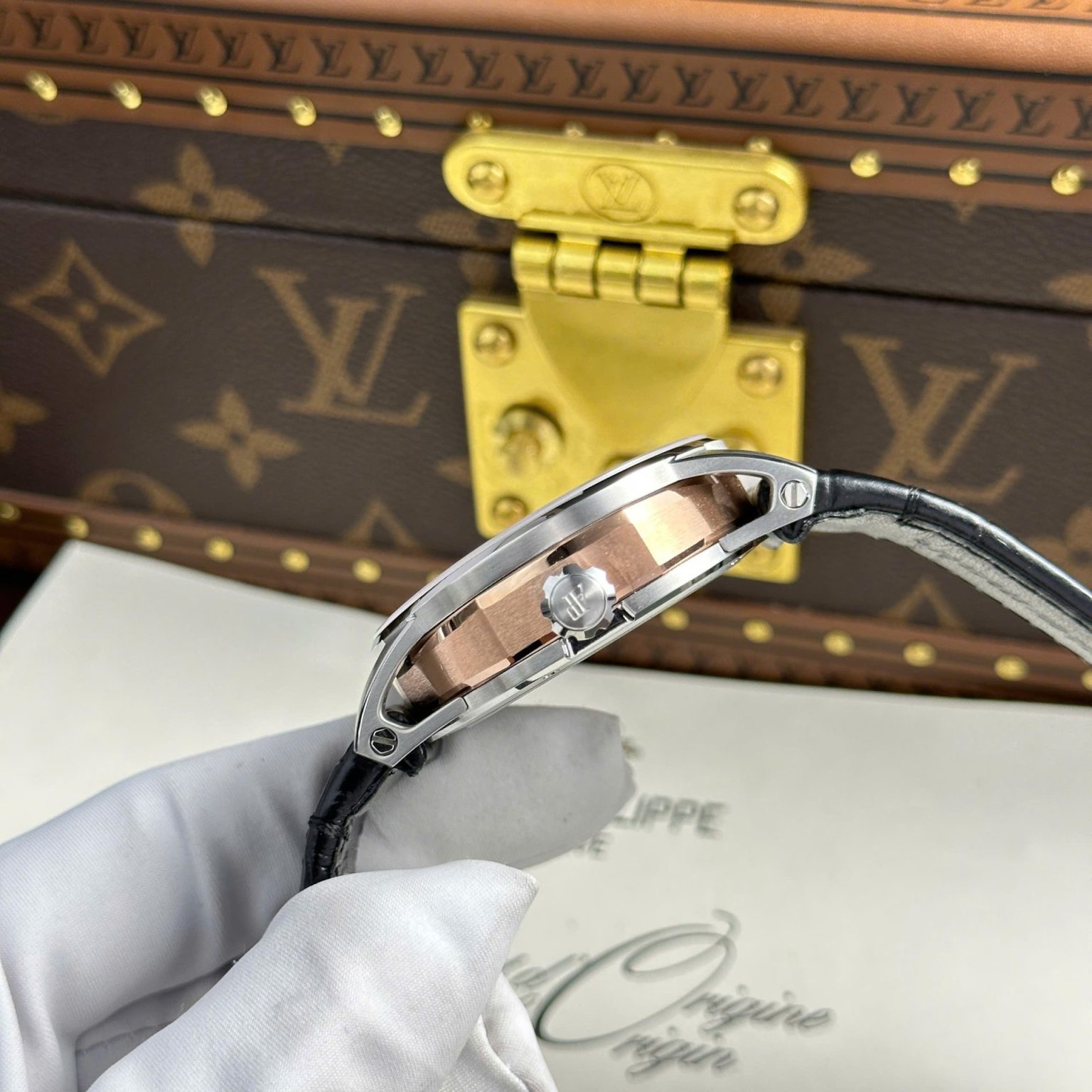 Audemars Piguet 26600 Tourbillon Openworked 41mm Leather Strap – Swiss 1:1 Grade Watch - Image 9