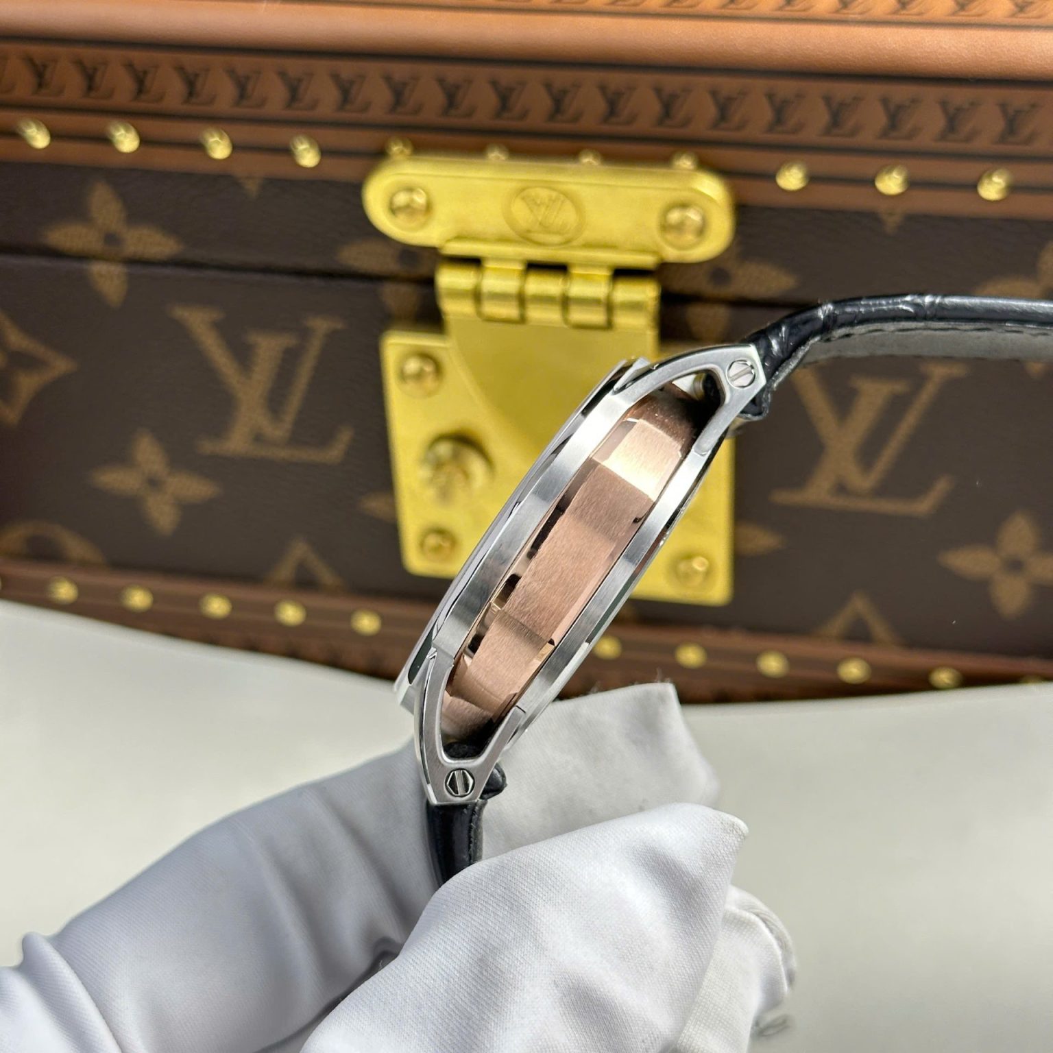 Audemars Piguet 26600 Tourbillon Openworked 41mm Leather Strap – Swiss 1:1 Grade Watch - Image 10