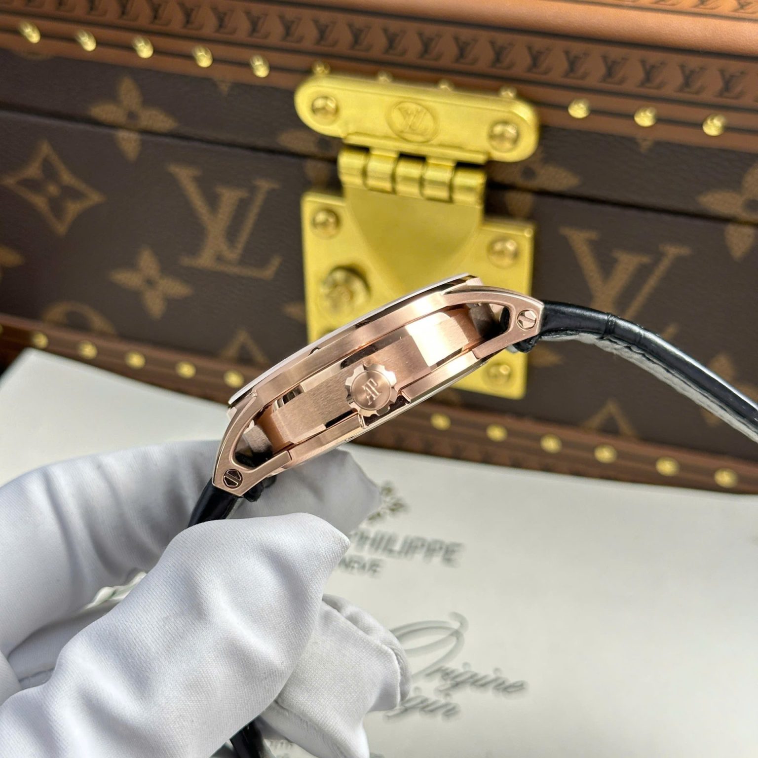 Audemars Piguet 26600 Tourbillon Openworked 41mm Leather Strap – Swiss 1:1 Grade Watch - Image 8