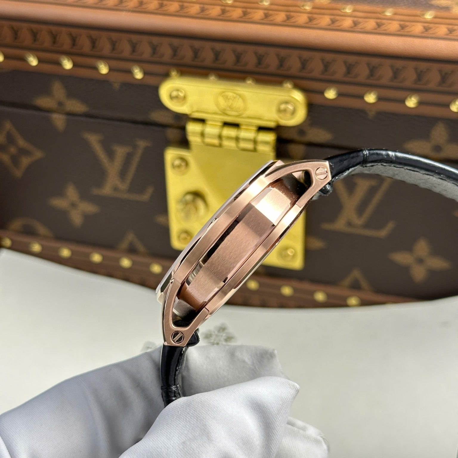 Audemars Piguet 26600 Tourbillon Openworked 41mm Leather Strap – Swiss 1:1 Grade Watch - Image 9