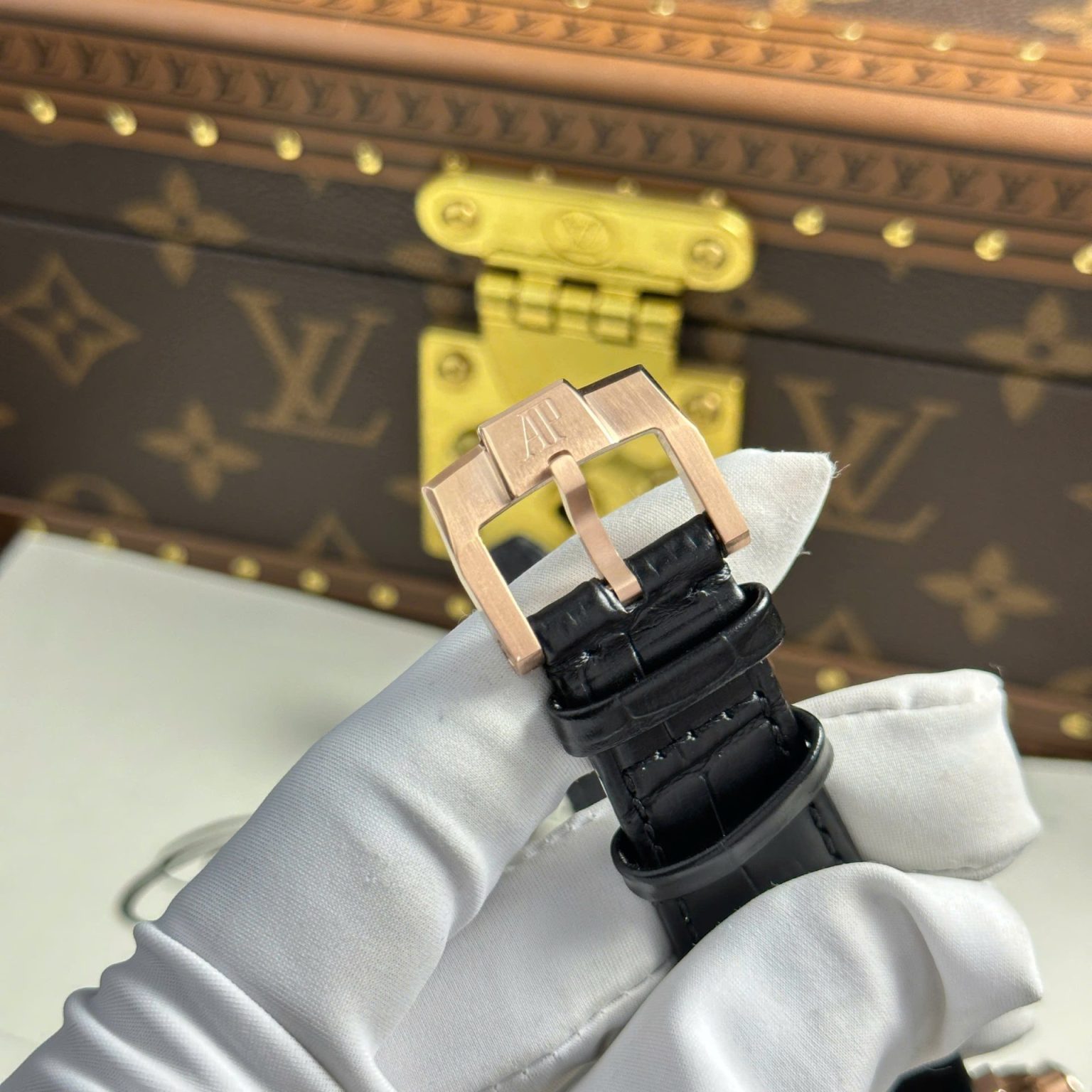 Audemars Piguet 26600 Tourbillon Openworked 41mm Leather Strap – Swiss 1:1 Grade Watch - Image 11