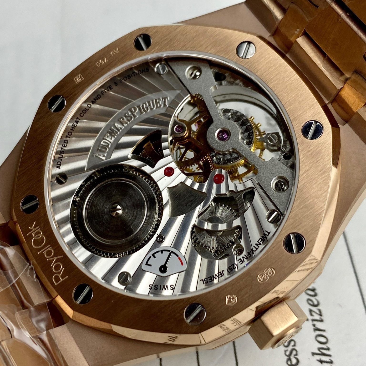 Audemars Piguet Royal Oak Tourbillon 26522OR Blue Dial 41mm – Swiss 1:1 Grade Watcg - Image 10