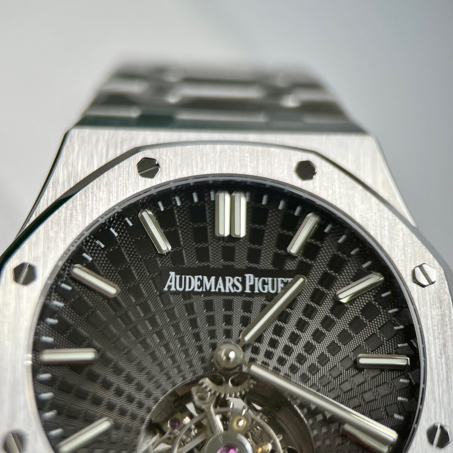 Audemars Piguet Royal Oak Tourbillon 26522TI Gray Dial 41mm – Swiss 1:1 Grade - Image 5