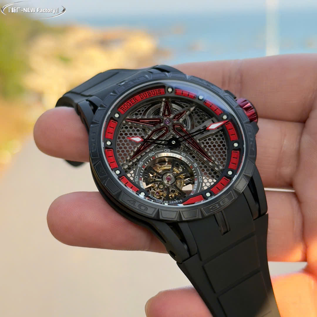 Roger Dubuis Excalibur RDDBEX0817 Tourbillon Red 45mm – Swiss 1:1 Grade Watch - Image 2