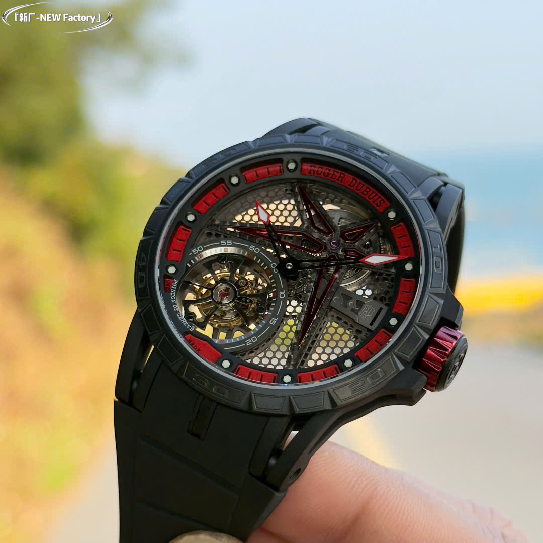 Roger Dubuis Excalibur RDDBEX0817 Tourbillon Red 45mm – Swiss 1:1 Grade Watch - Image 4