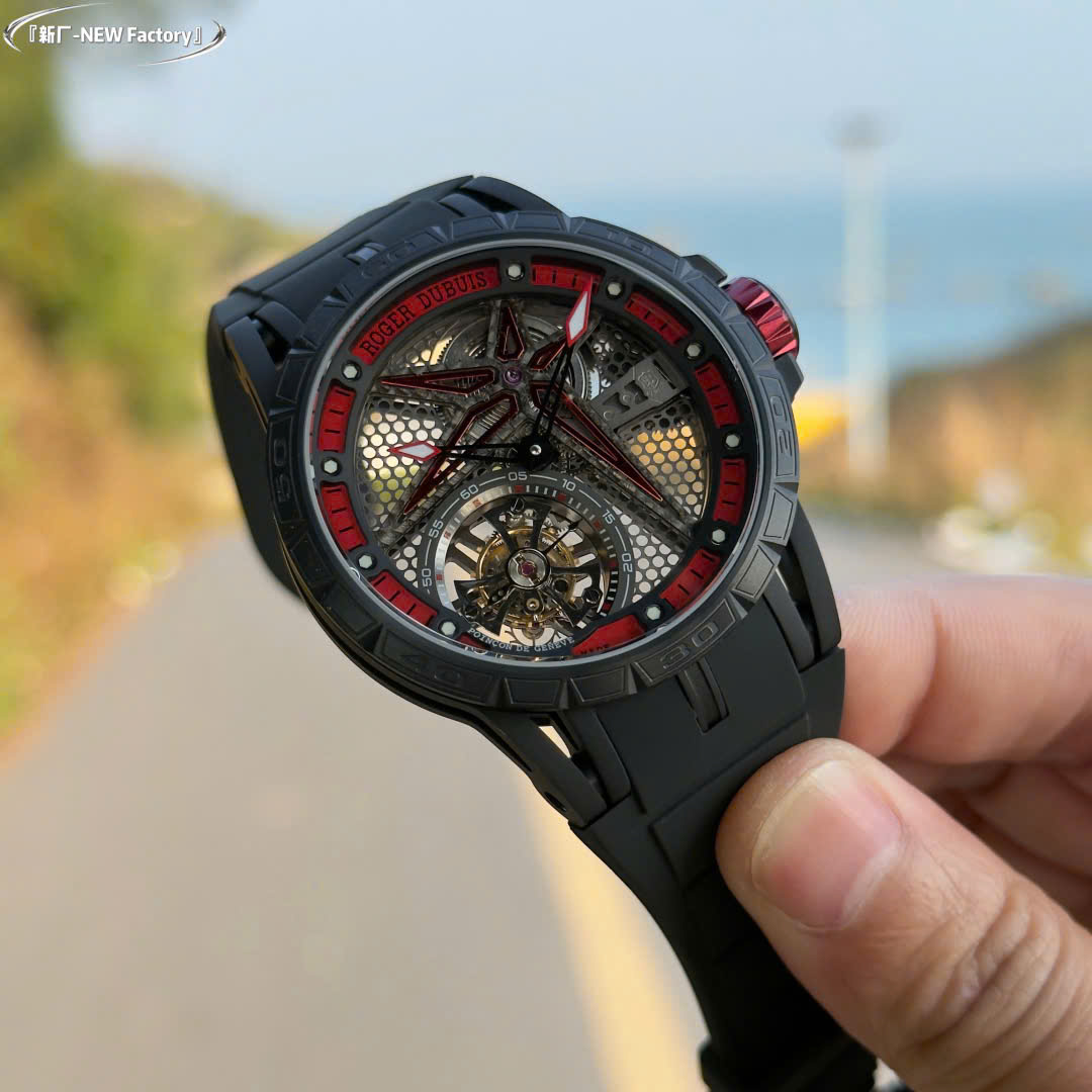 Roger Dubuis Excalibur RDDBEX0817 Tourbillon Red 45mm – Swiss 1:1 Grade Watch - Image 5