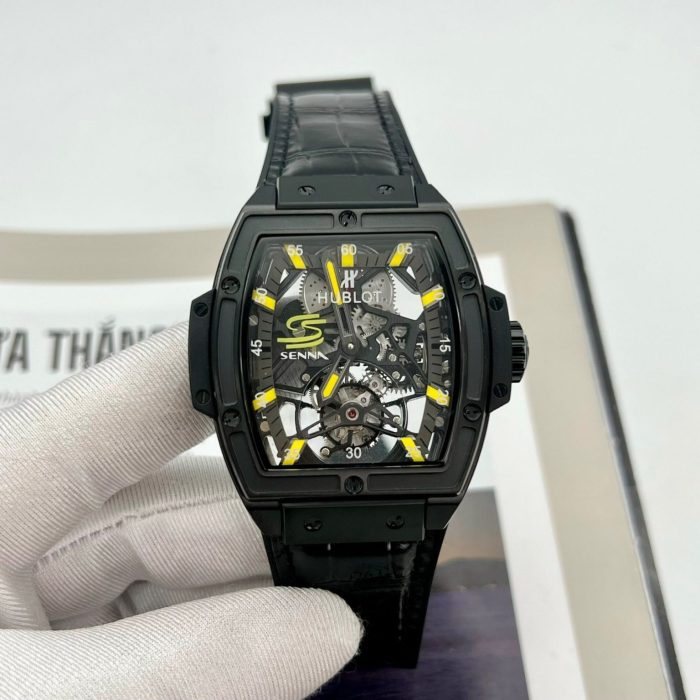 Hublot MP-06 Tourbillon Ceramic Black 45mm – Swiss 1:1 Grade Watch