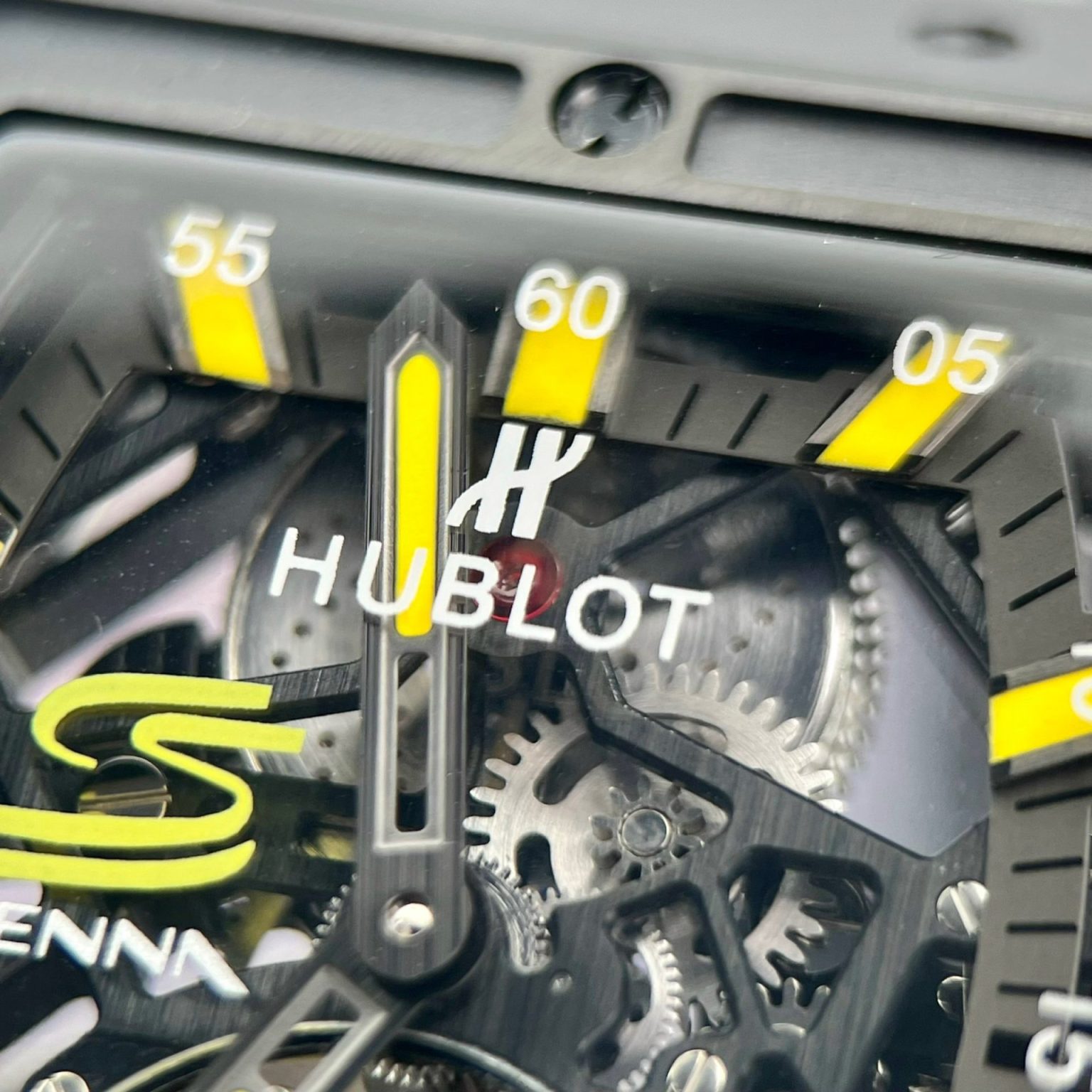 Hublot MP-06 Tourbillon Ceramic Black 45mm – Swiss 1:1 Grade Watch - Image 4