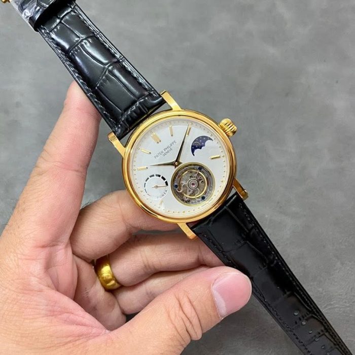 Patek Philippe Tourbillon Moonphase Reserva De Marcha 42mm – Swiss 1:1 Grade Watch