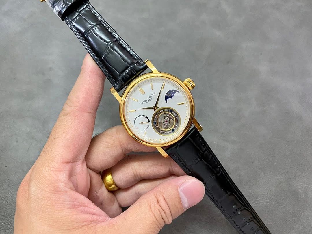 Patek Philippe Tourbillon Moonphase Reserva De Marcha 42mm – Swiss 1:1 Grade Watch