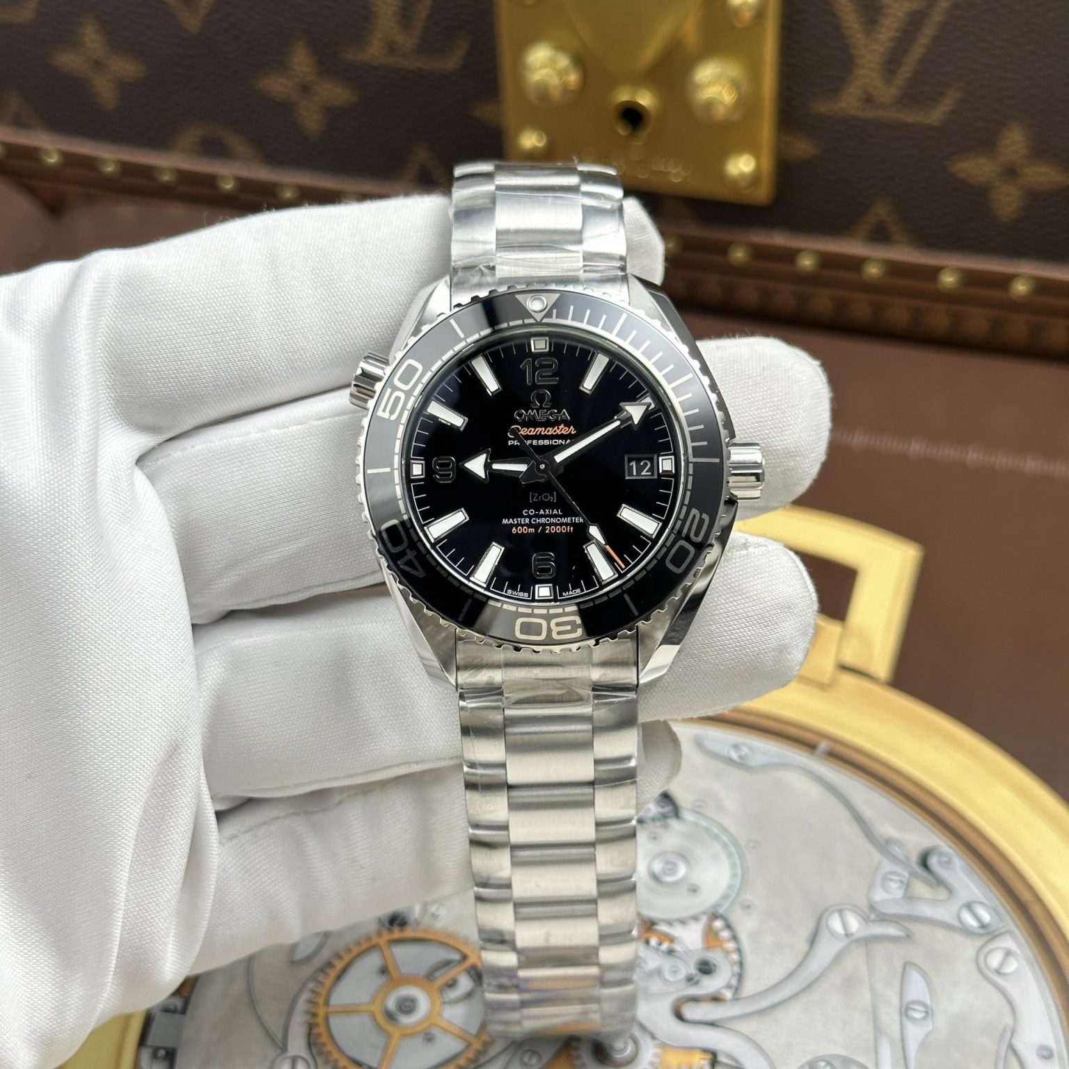 Omega Seamaster Planet Ocean 600M Black Dial 39.5mm | Swiss 1:1 Grade Watch