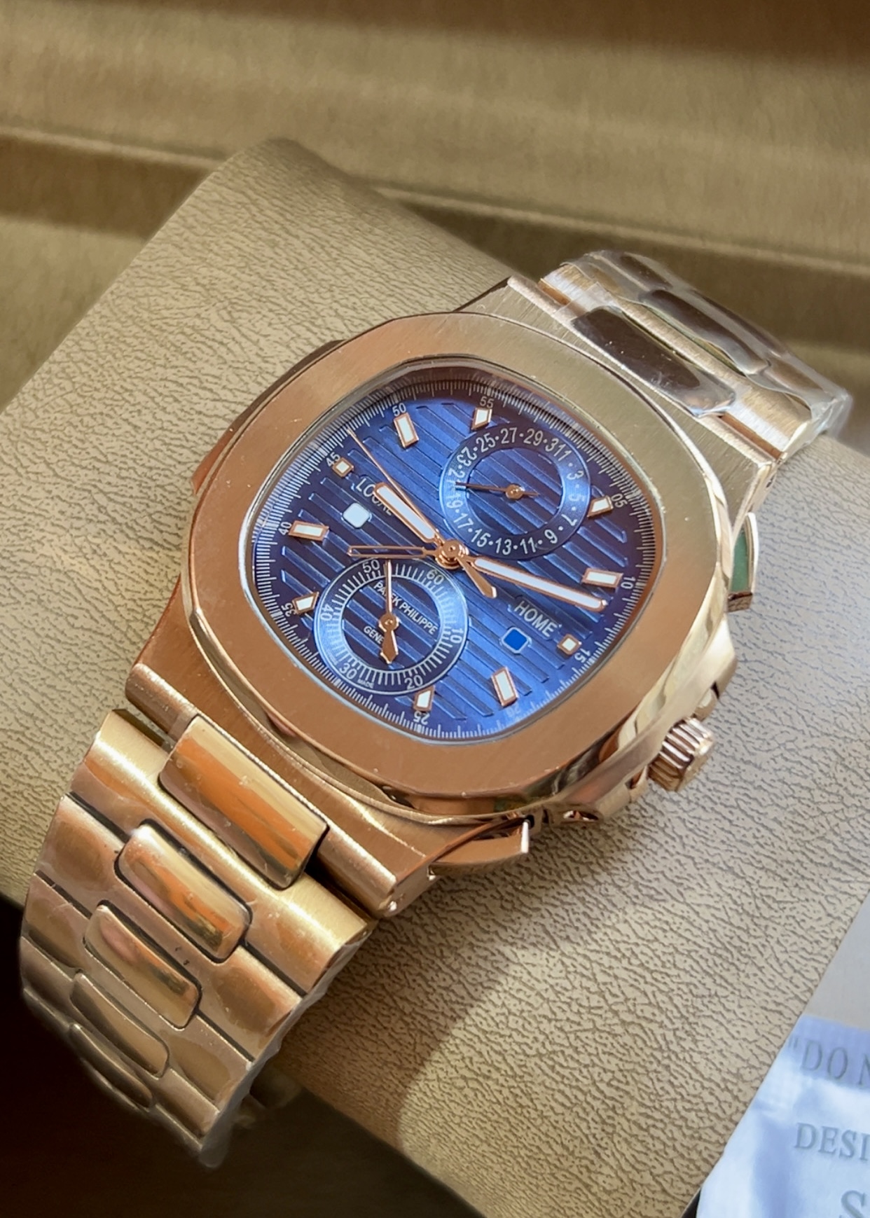 Patek Philippe Nautilus Travel Time Watch – Ref. 5990/1R-001 (Euro Grade) - Image 2