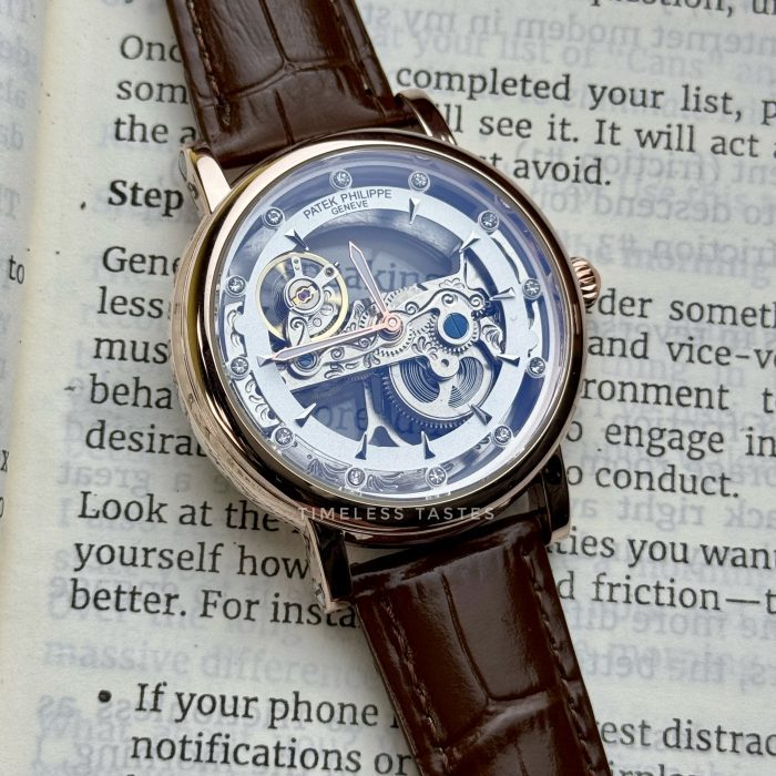 Patek Philippe Skeleton Automatic Watch Semi AAA Grade (Customised)