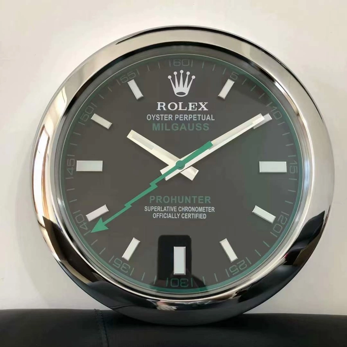 ROLEX MILGAUSS WALL CLOCK – DEALER DISPLAY STYLE