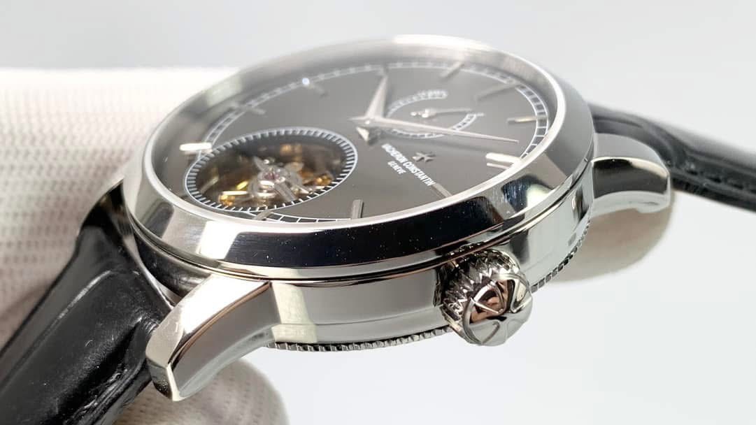 Vacheron Constantin Traditionnelle Tourbillon (Swiss 1:1 Grade Watch) Grey Dial - Image 3