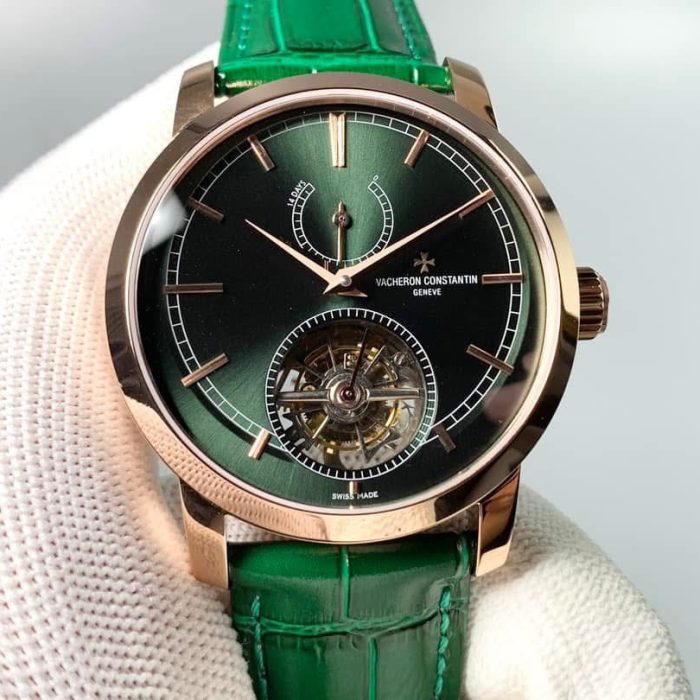 Vacheron Constantin Traditionnelle Tourbillon (Swiss 1:1 Grade Watch) Green Dial