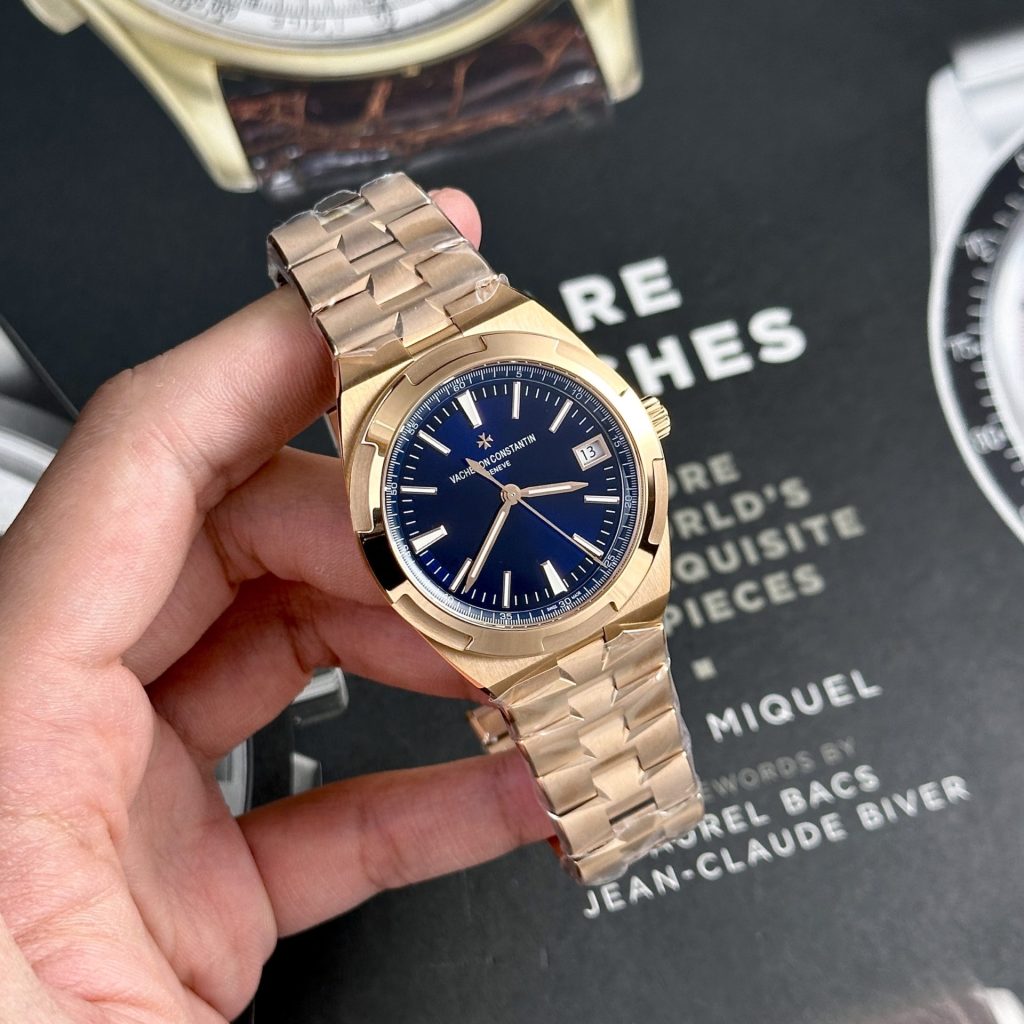 Vacheron Constantin Overseas 4500V Rose Gold Blue Dial 41mm (Swiss 1:1 Grade Watch) - Image 2