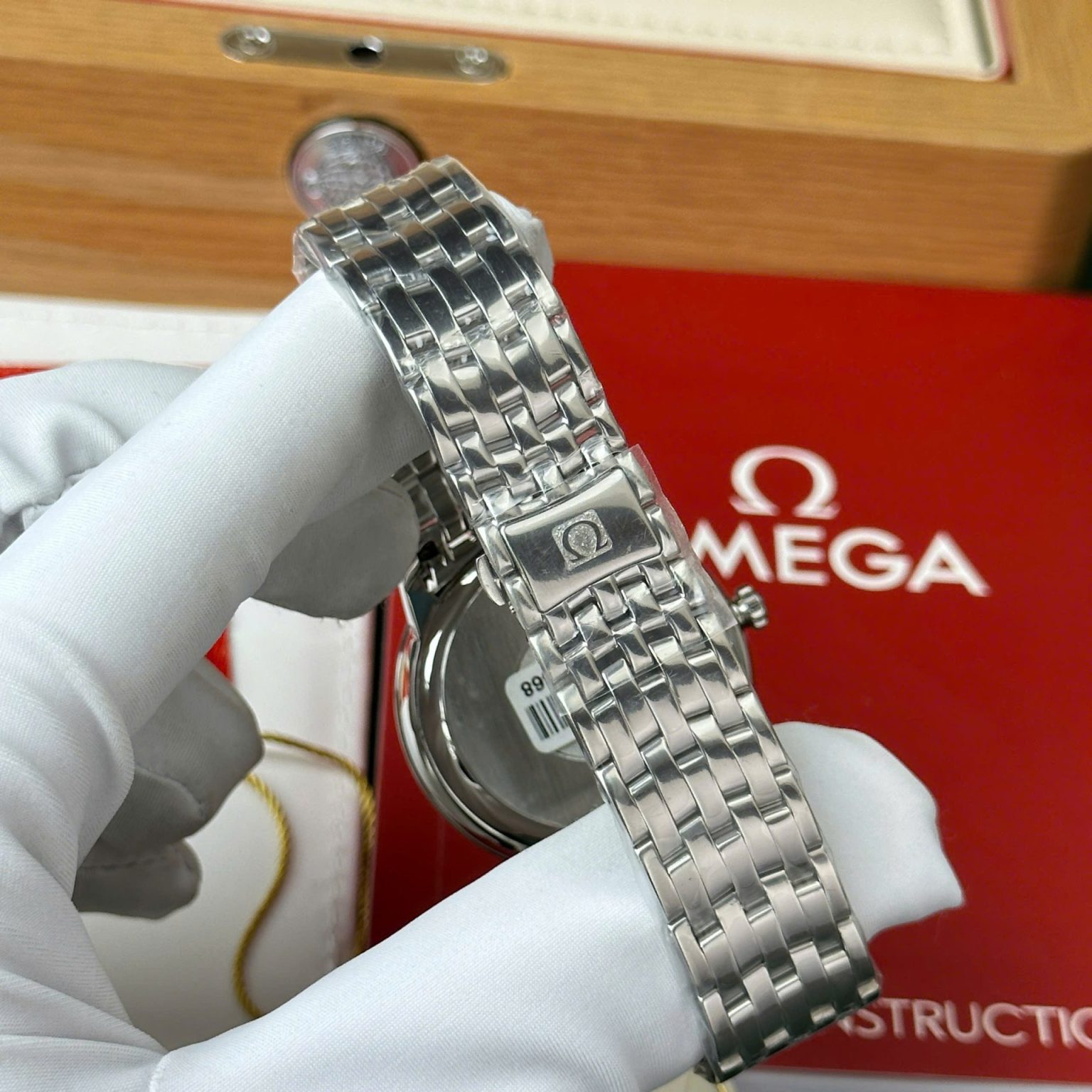 Omega De Ville Prestige Power Reserve White Dial 39.5mm (Swiss 1:1 Grade Watch) - Image 10