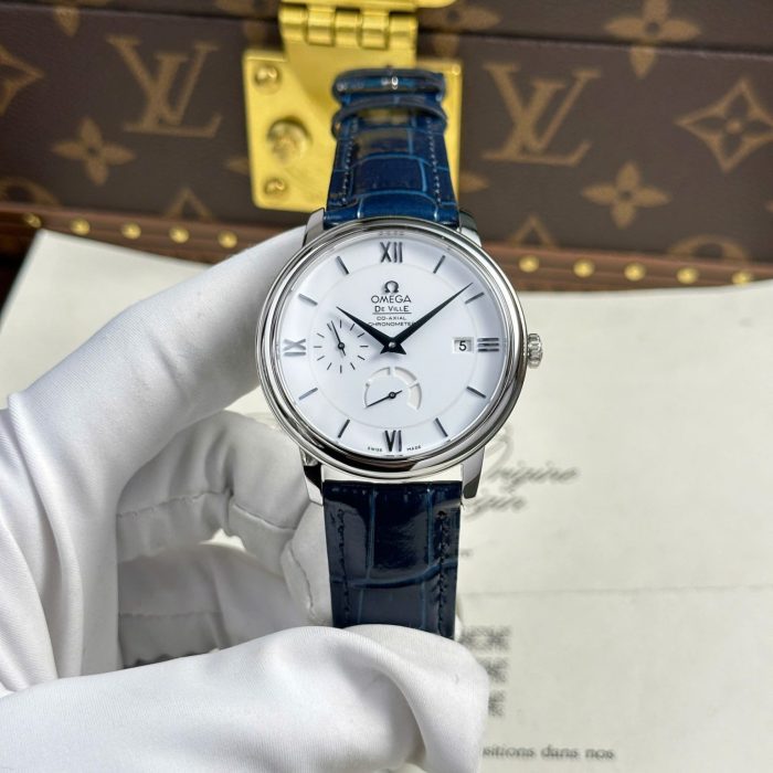 Omega De Ville Prestige Power Reserve White Dial 39.5mm (Swiss 1:1 Grade Watch)