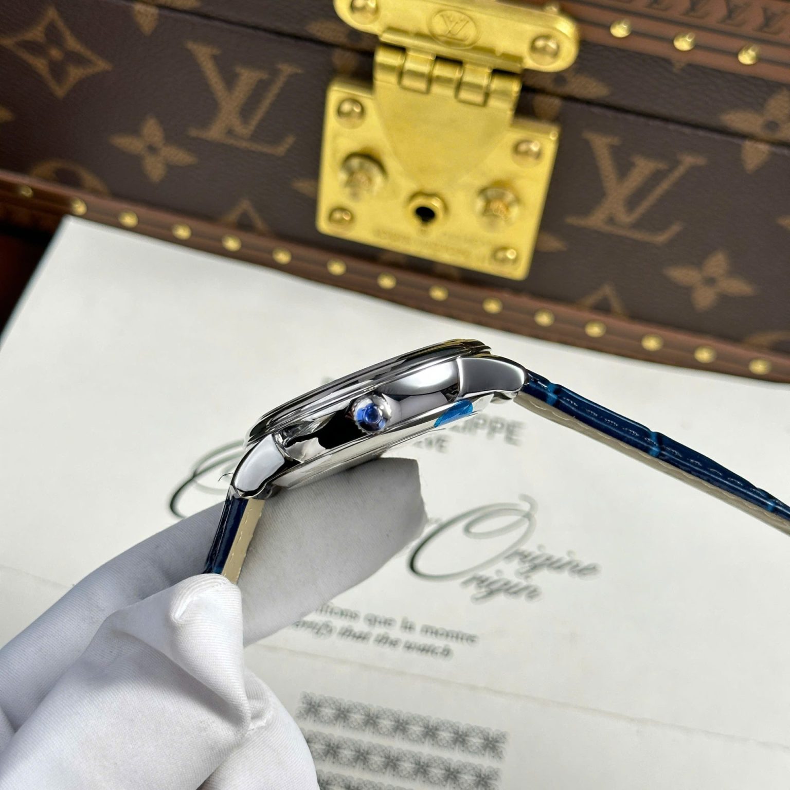 Omega De Ville Prestige Power Reserve White Dial 39.5mm (Swiss 1:1 Grade Watch) - Image 7