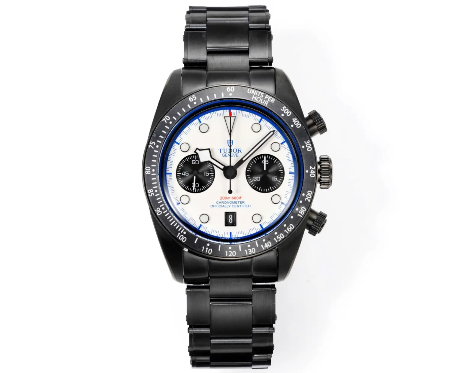 Tudor Black Bay Chrono White Dial 42mm (Swiss 1:1 Grade Watch)