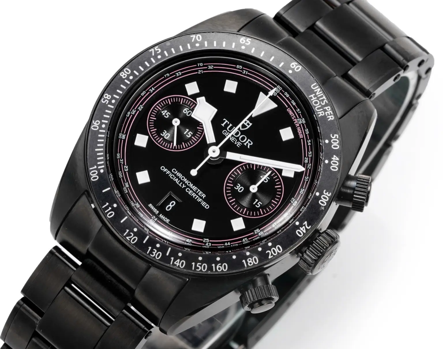 Tudor Pelagos FXD Chrono Cycling Edition Black Dial 43mm (Swiss 1:1 Grade Watch) - Image 3