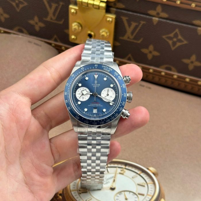 Tudor Black Bay Chronograph Blue Dial 41mm (Swiss 1:1 Grade Watch)