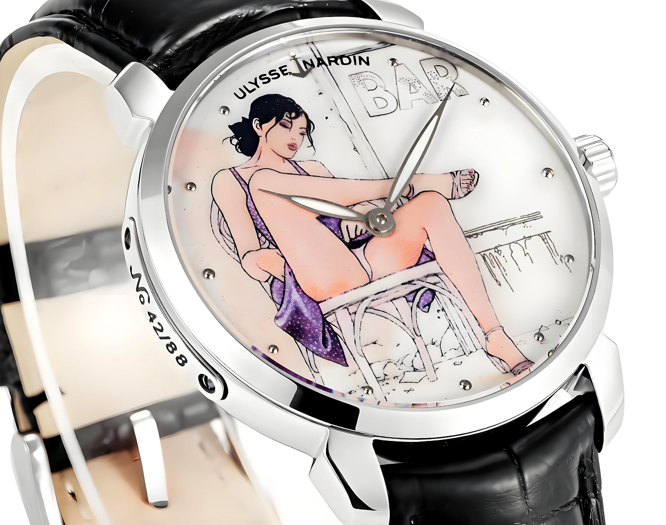 Ulysse Nardin Classico Manara Edition 3203-136LE – Swiss 1:1 Grade Watch - Image 4