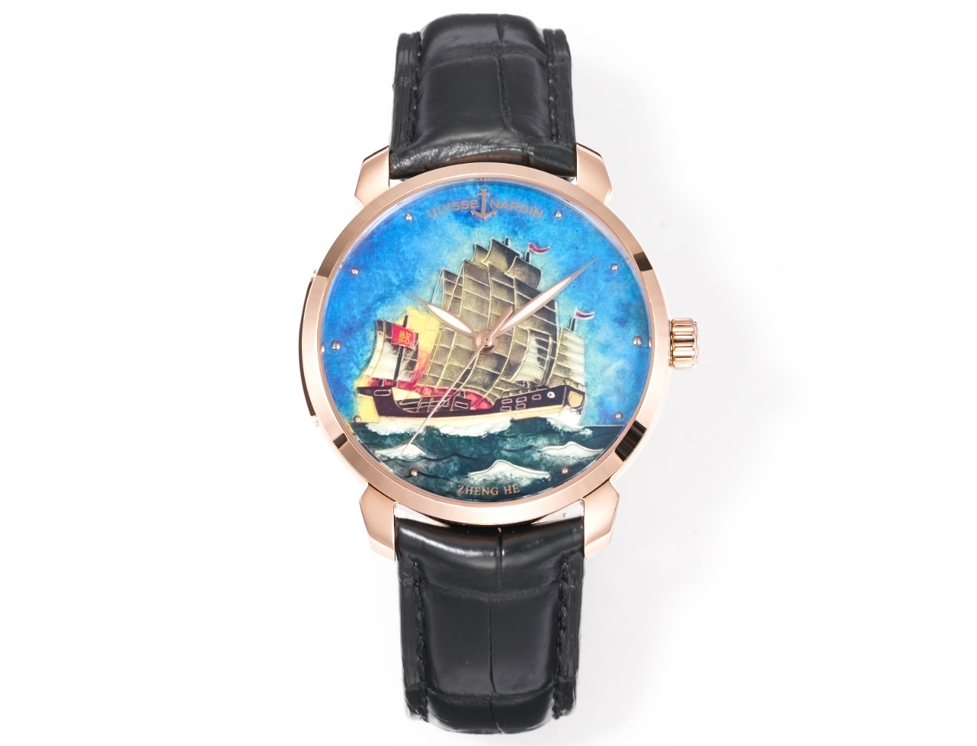 Ulysse Nardin Classico Zheng He Treasure Ship Style 8152-111-2 – Swiss 1:1 Grade Watch
