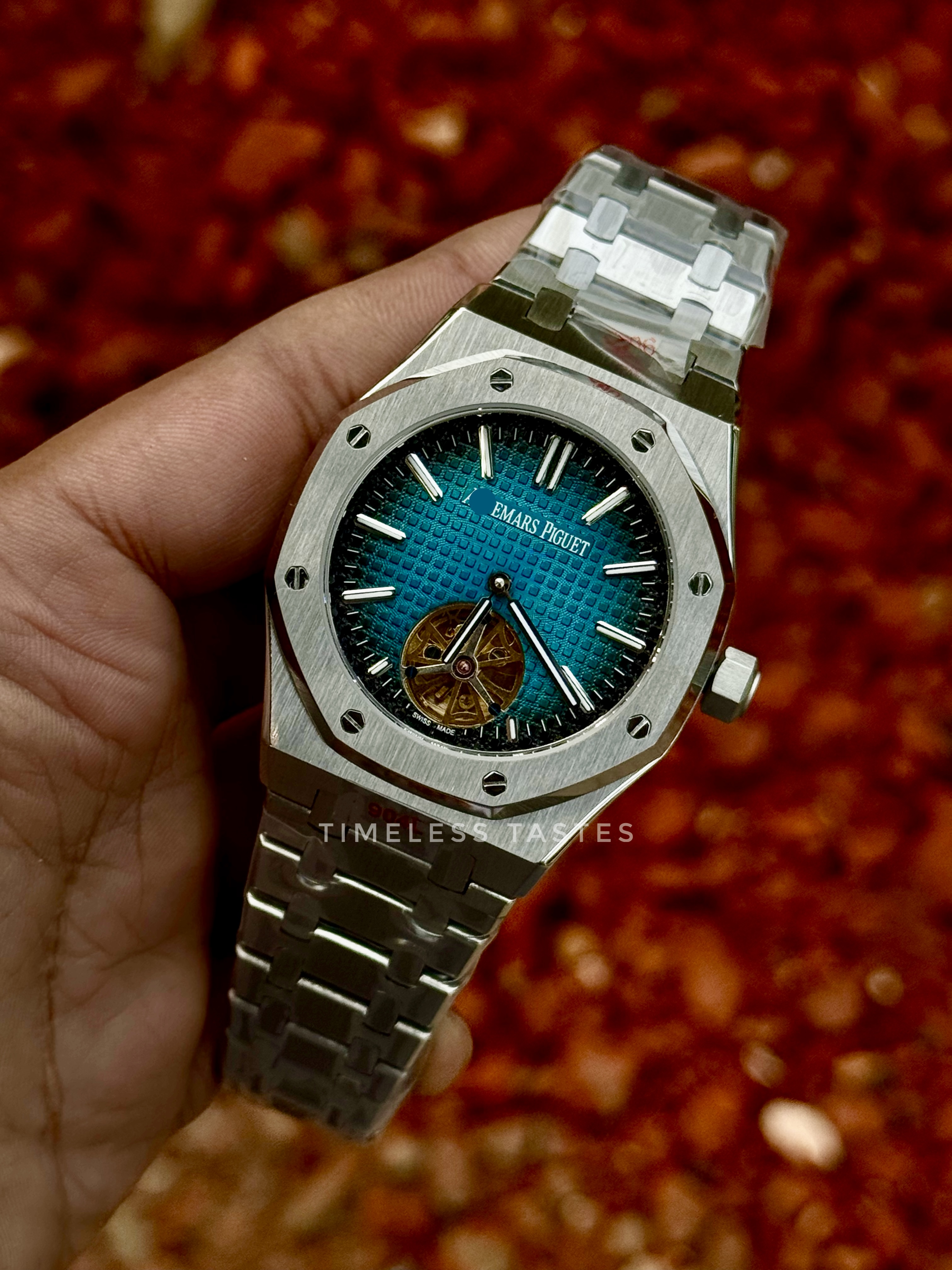 Audemars Piguet The Turquoise Dial Tourbillon Master Grade - Image 2
