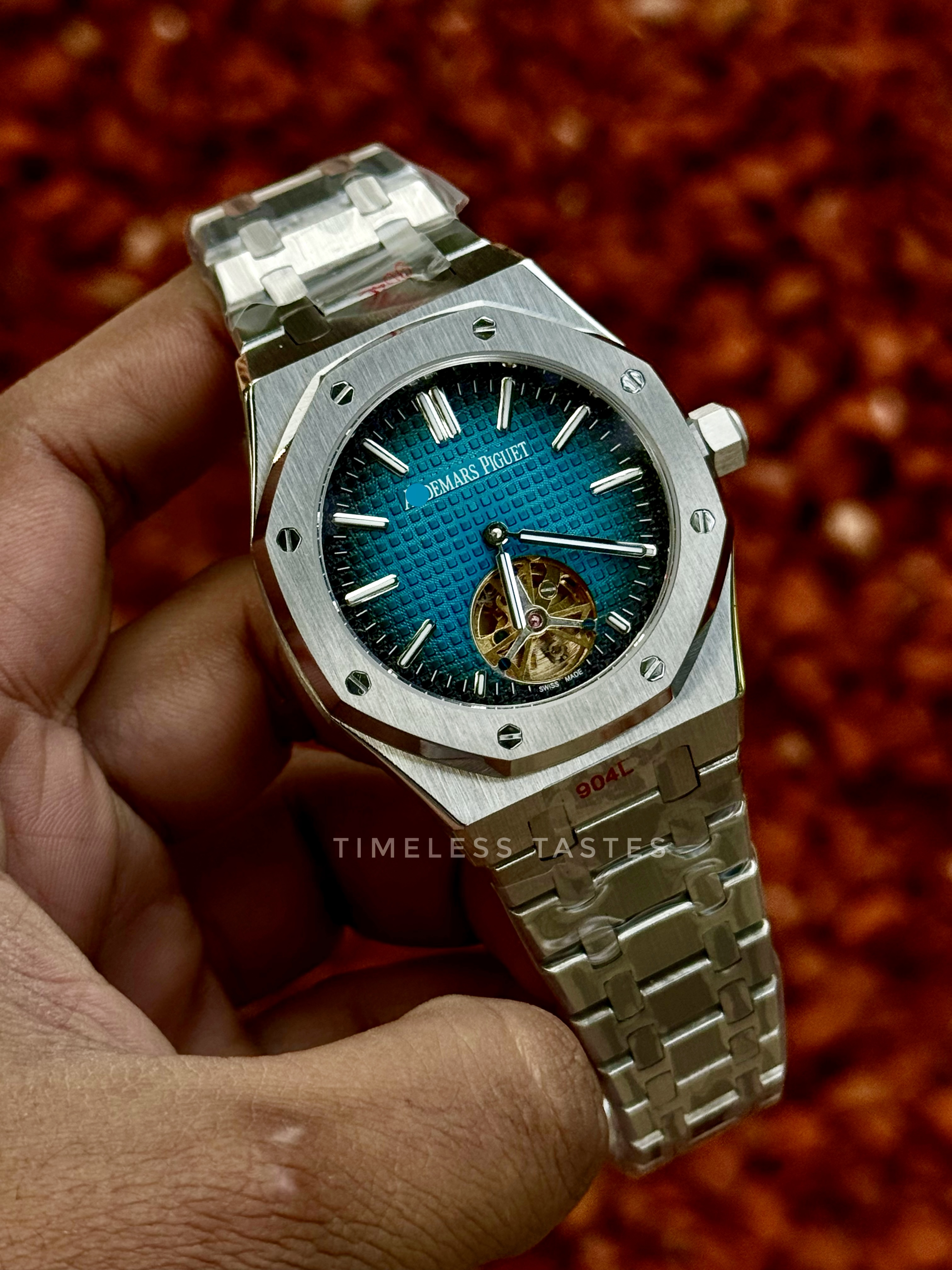 Audemars Piguet The Turquoise Dial Tourbillon Master Grade