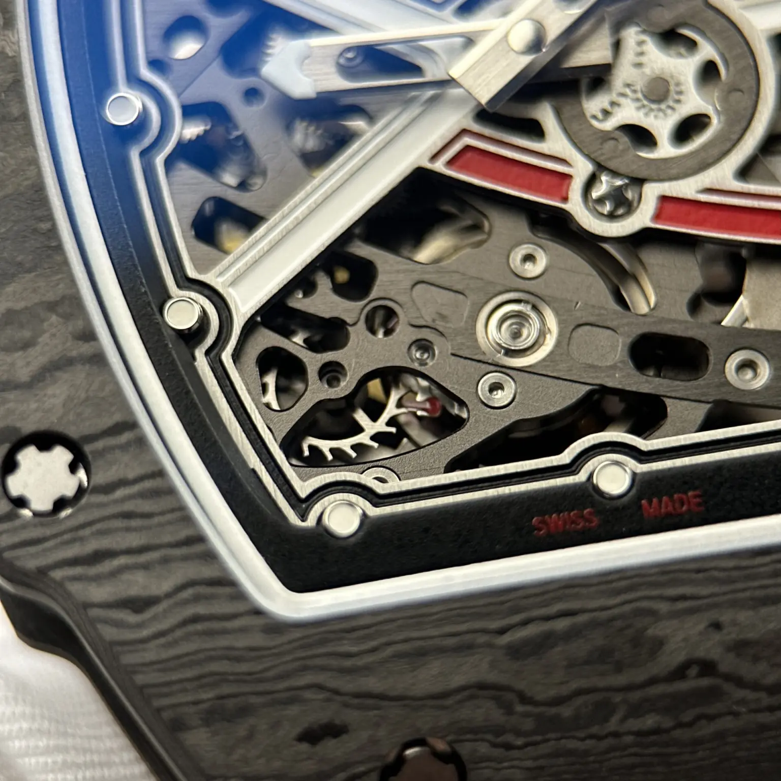 Richard Mille RM67-02 Automatic Watch – Swiss 1:1 Grade | Carbon Case | 38.7×47.52mm | Fabric Strap - Image 6