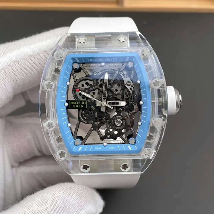 Richard Mille RM35-01 Automatic Watch – Swiss 1:1 Grade | Sapphire Case | 45mm | Rubber Strap