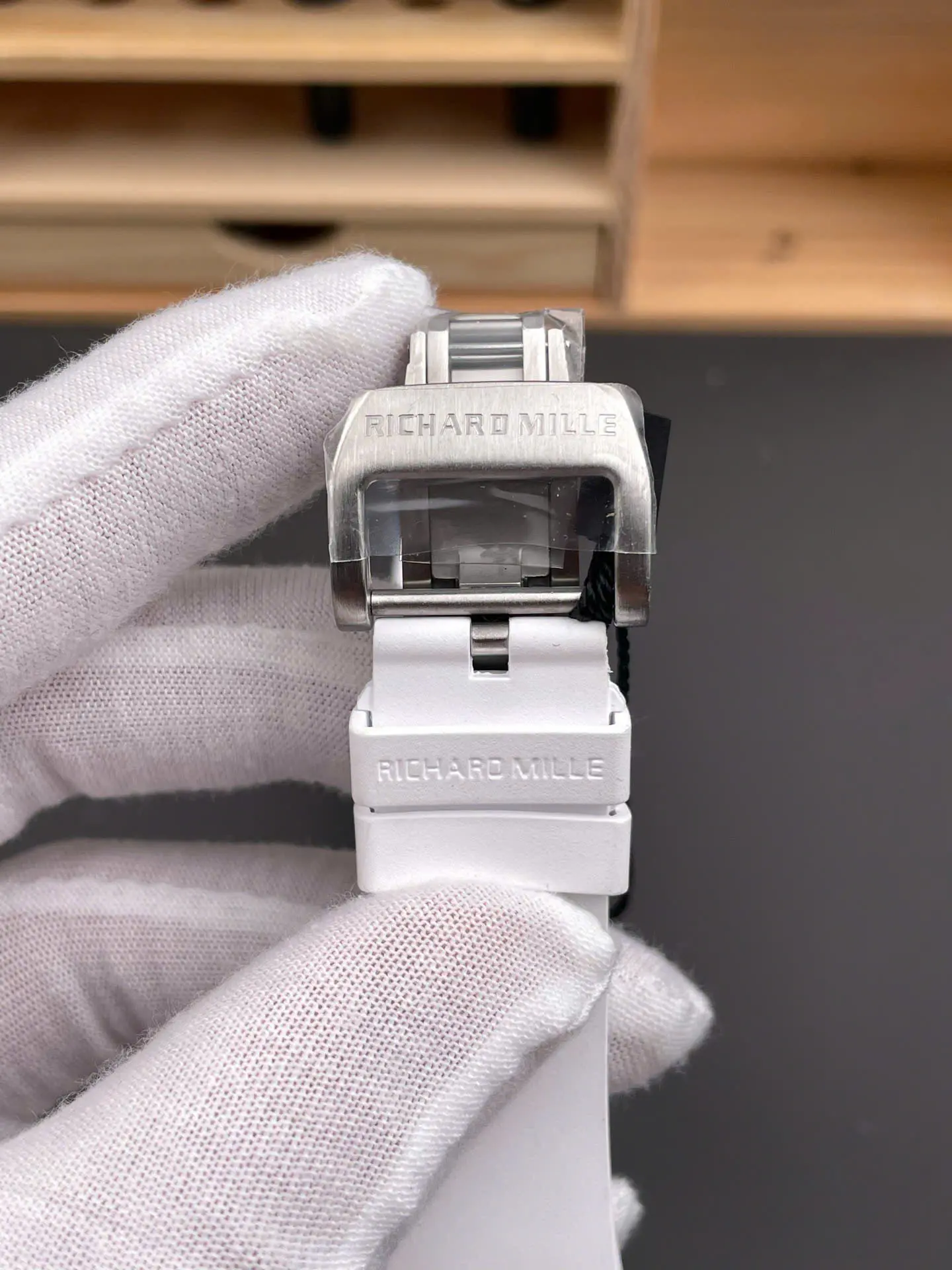 Richard Mille RM35-01 Automatic Watch – Swiss 1:1 Grade | Sapphire Case | 45mm | Rubber Strap - Image 8