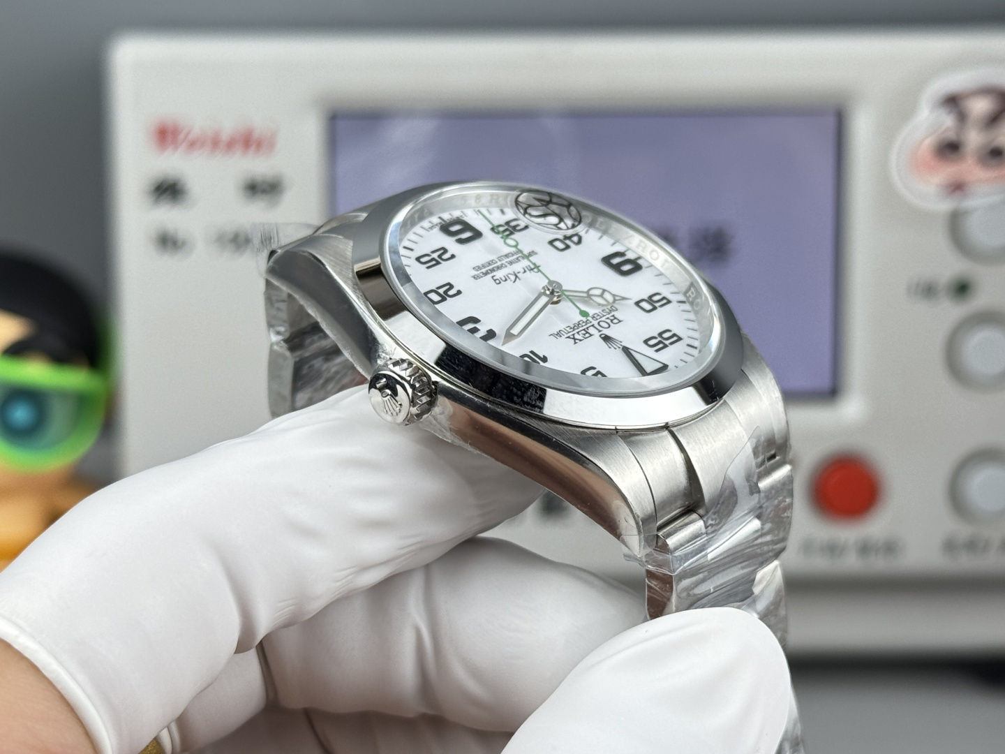 Rolex Air-King 126900 – 1:1 Grade Watch | White Dial | Stainless Steel - Image 5