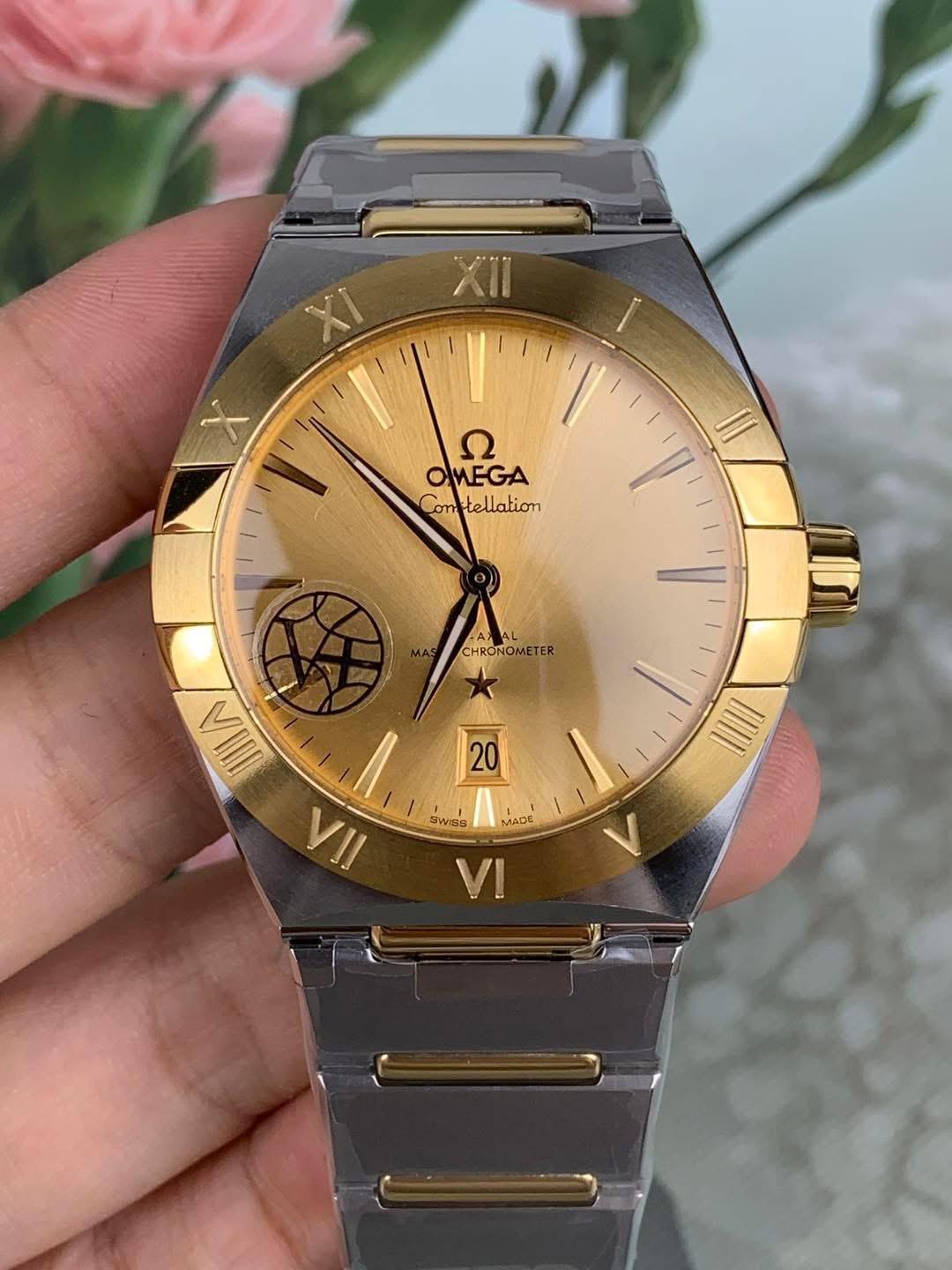 Omega Constellation 1:1 Grade Watch – Steel & Gold Tone | 39mm - Image 3